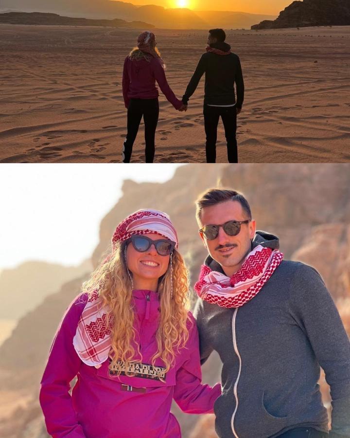 Wadi Rum Sunset Camp ภายนอก รูปภาพ