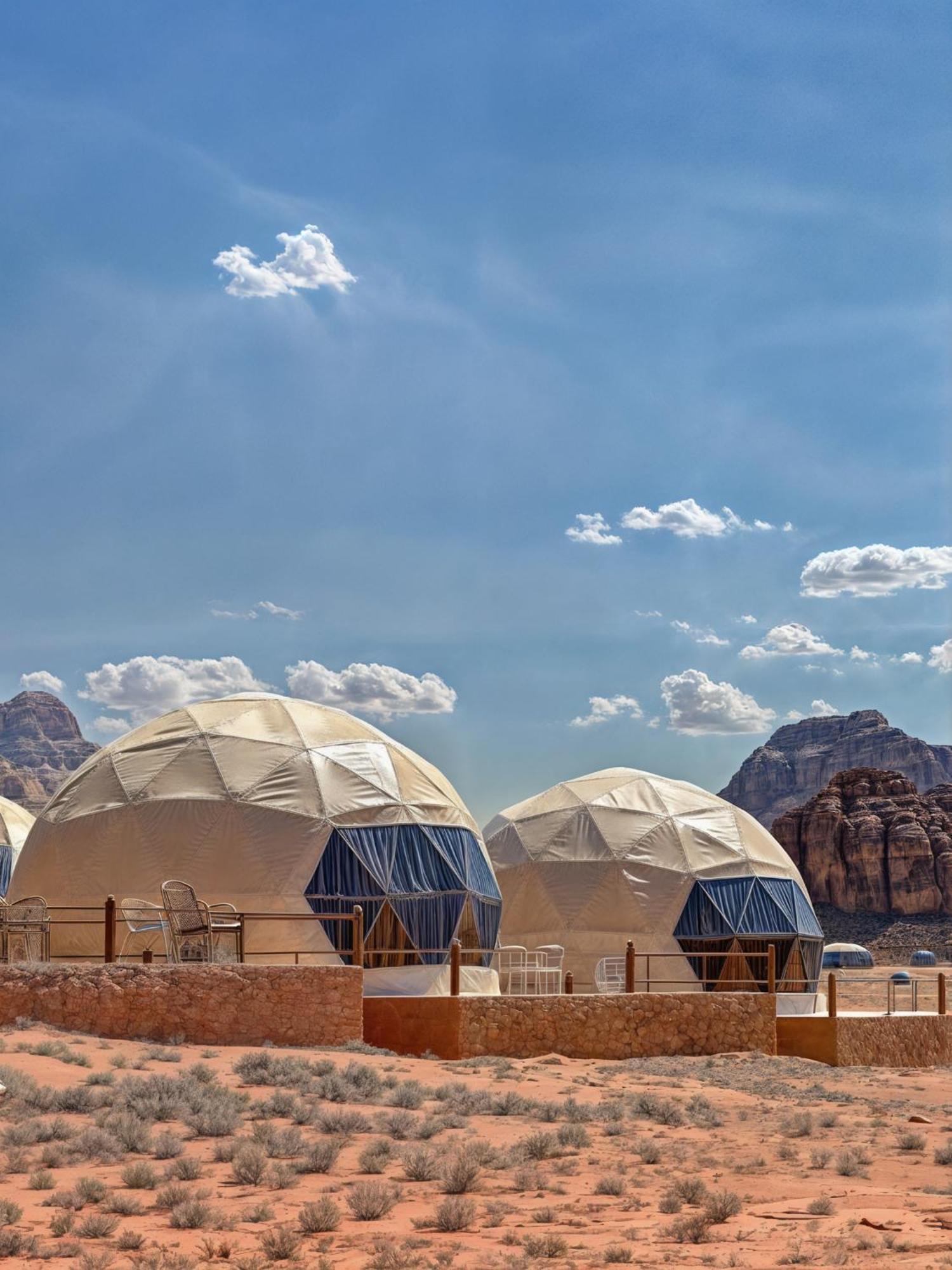 Wadi Rum Sunset Camp ภายนอก รูปภาพ