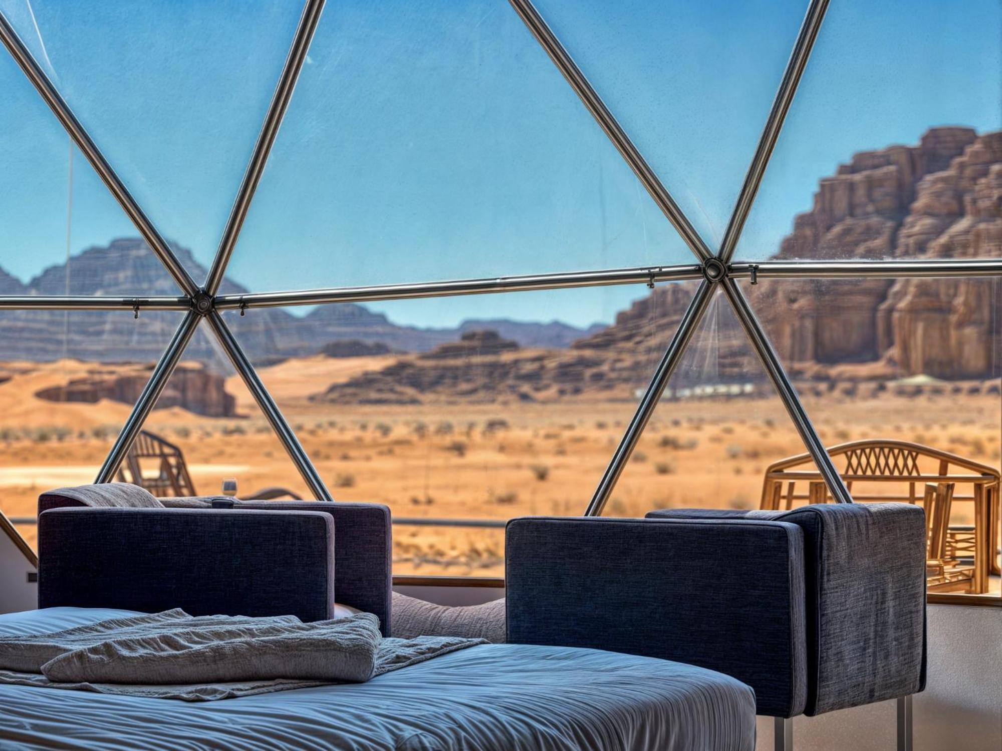 Wadi Rum Sunset Camp ภายนอก รูปภาพ